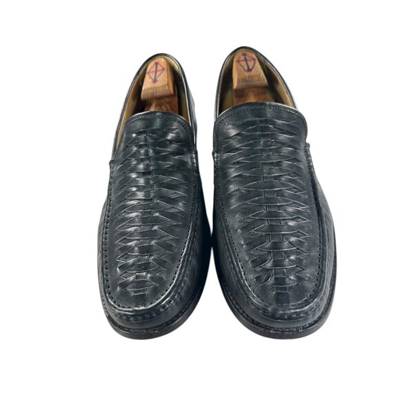 Tommy Bahama Flynn Slip-on Mens Size 15 M Black Woven Slip On Dress Loafers - Picture 2 of 9